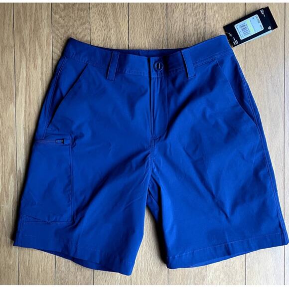 Under Armour Storm Fish Hunter Mens Size 30 Blue Fishing Shorts NWT - Picture 1 of 10